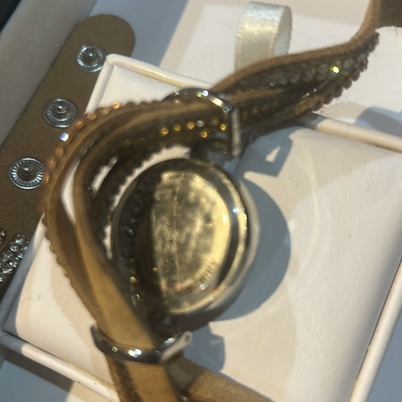 Elegant Gold Women\'s‎ Watch with Glitter Strap main image 2